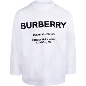 Burberry Cotton Montage Print Shirt 10Y Kids / or Women’s XXS/XS